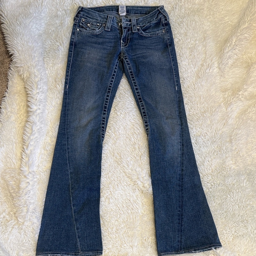 True Religion Disco Joey Big T Flare Jeans